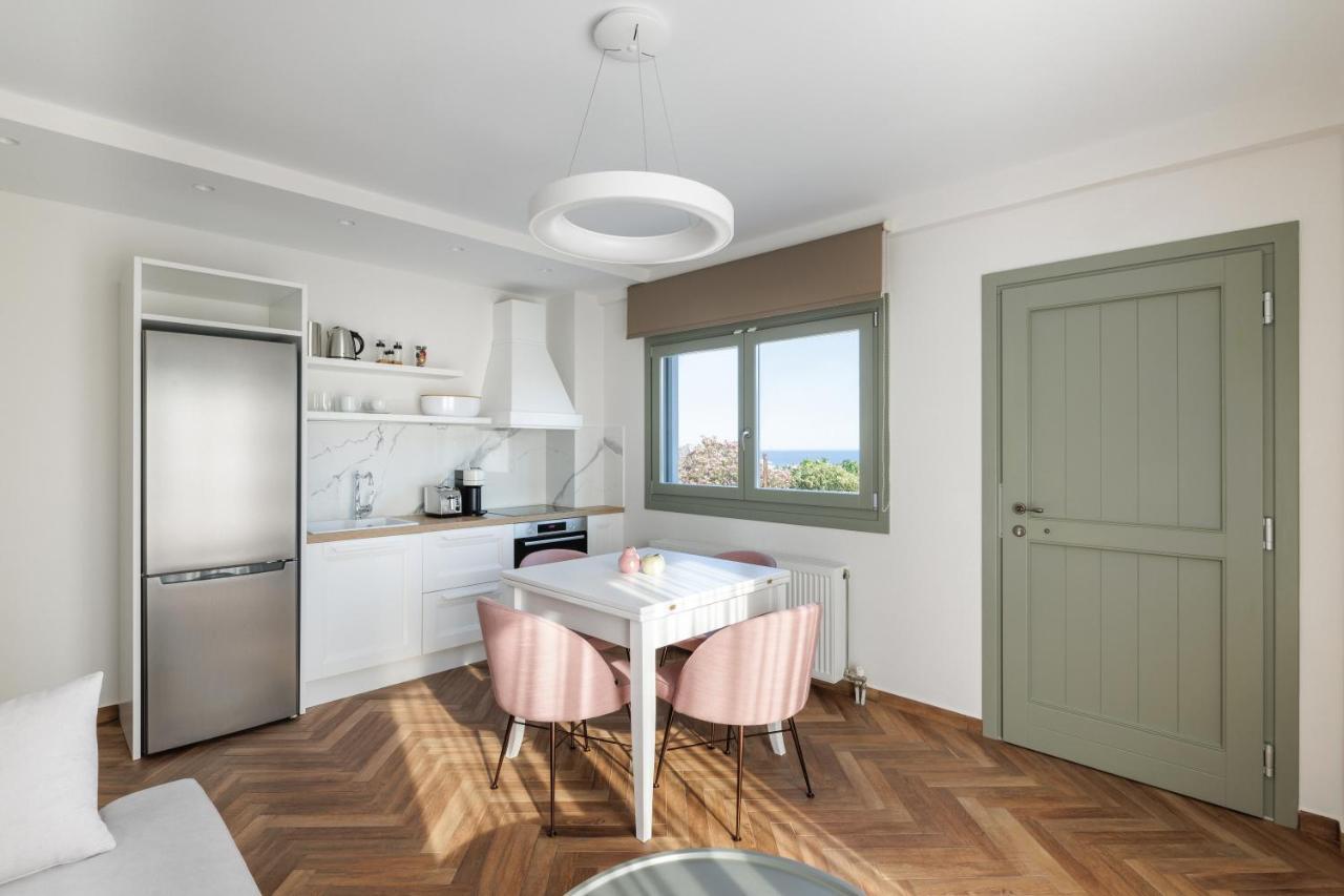 Helia All Seasons Apartments Astris Esterno foto