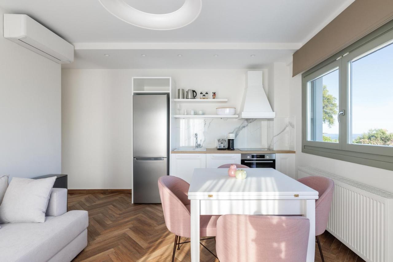 Helia All Seasons Apartments Astris Esterno foto